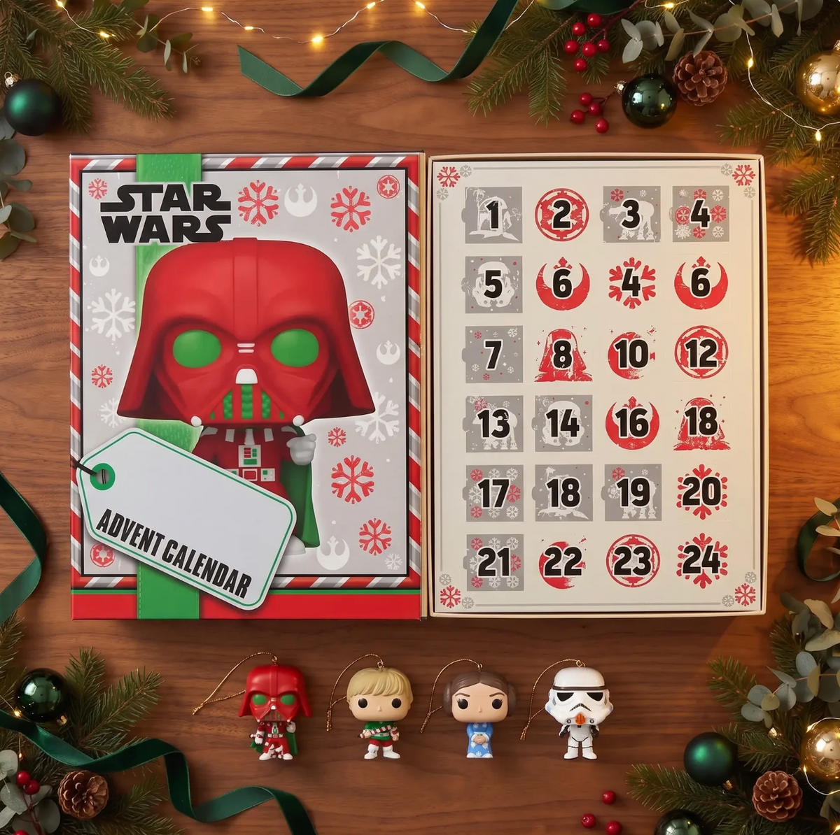 Calendar and mini characters
